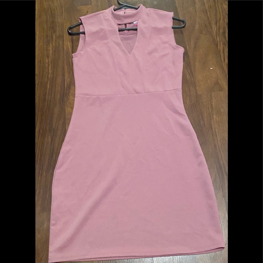 No Boundaries Dusty Rose Colored Dress